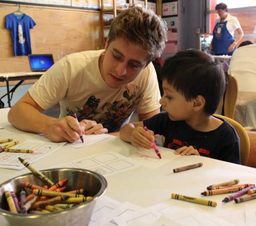Aaron Jay aka Randyotter at Chicago children museum
